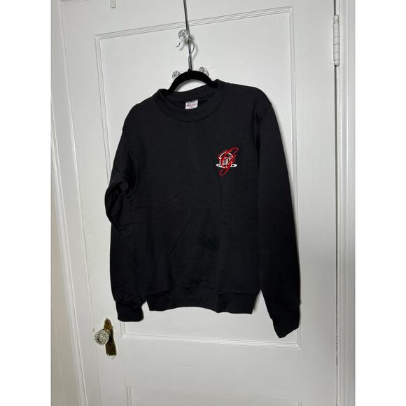Vintage The Greenbrier Embroidered Crewneck Sweatshirt Black USA Unisex Medium - Picture 1 of 7